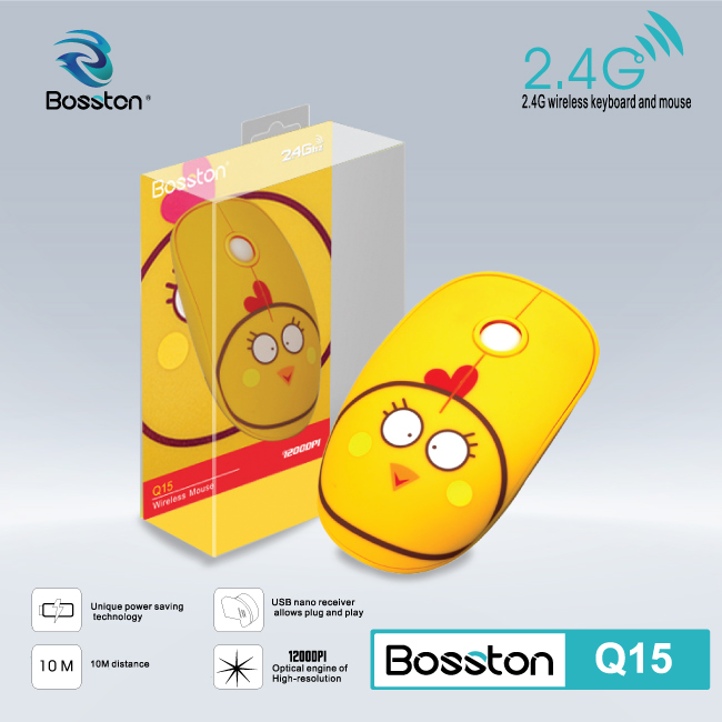 Chuột Ko Dây Bosston Q15 - hàng chính hãng