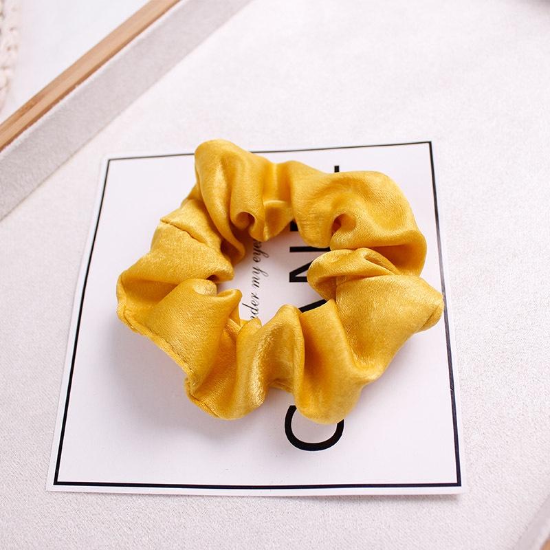 DÂY BUỘC TÓC/ CỘT TÓC SCRUNCHIES  CÓ SẴN   10CM, SATIN VÂN, TINH TẾ, SANG TRỌNG, TIỆN DỤNG, CT.M14