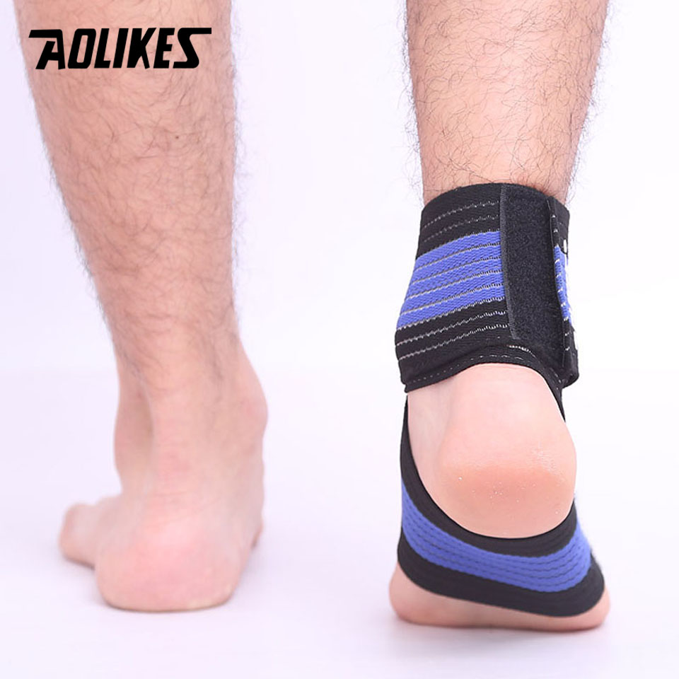 Bộ 2 băng quấn mắt cá chân bảo vệ khớp cổ chân thể thao Sport Ankle Support AOLIKES YE-1520