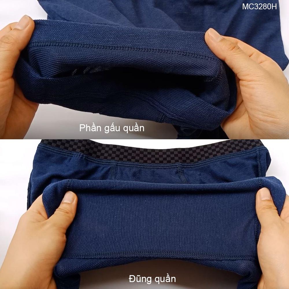Quần lót boxer nam CoolMagic thấm hút khử mùi thoáng mát mùa hè mã MC3280H