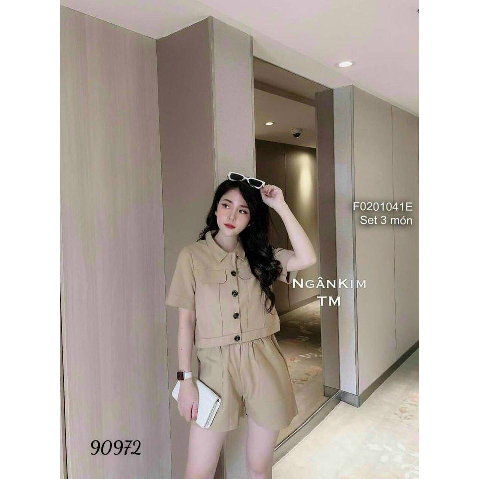SET BỘ ĐỒ NỮ NGẮN SIÊU XINH , HOT HÈ 2021