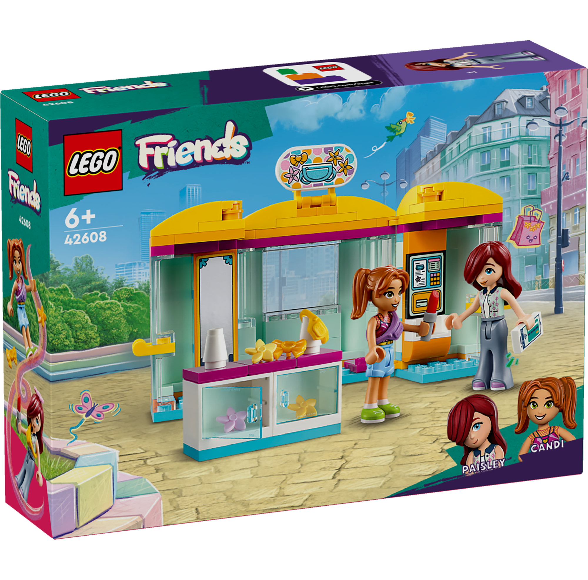 LEGO FRIENDS 42608 Đồ chơi lắp ráp Cửa hàng trang sức nhỏ xinh (129 chi tiết)