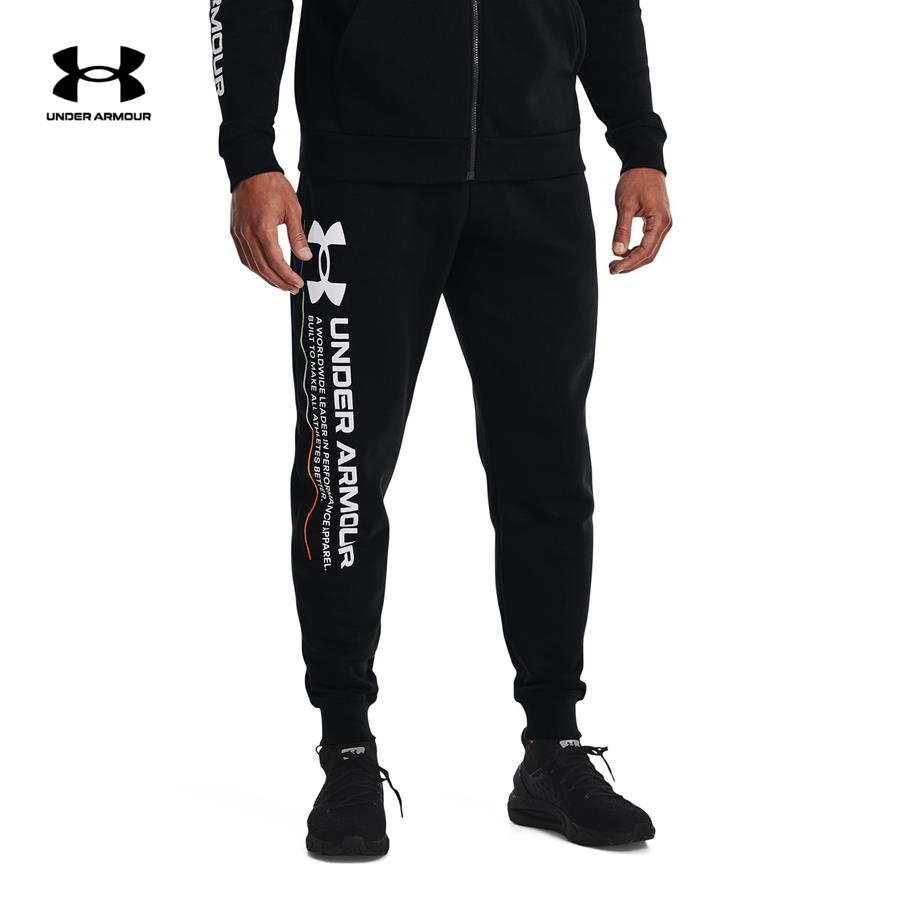 Quần dài thể thao nam Under Armour RIVAL FLEECE CHROMA PANTS - 1370345-001