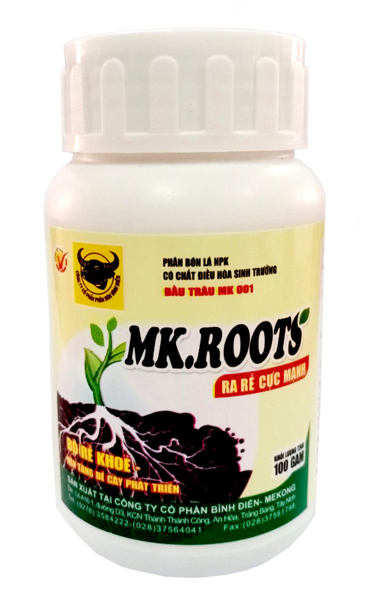 Phân bón lá đầu trâu MK ROOTS giúp Khỏe cây - Kích rễ cực mạnh