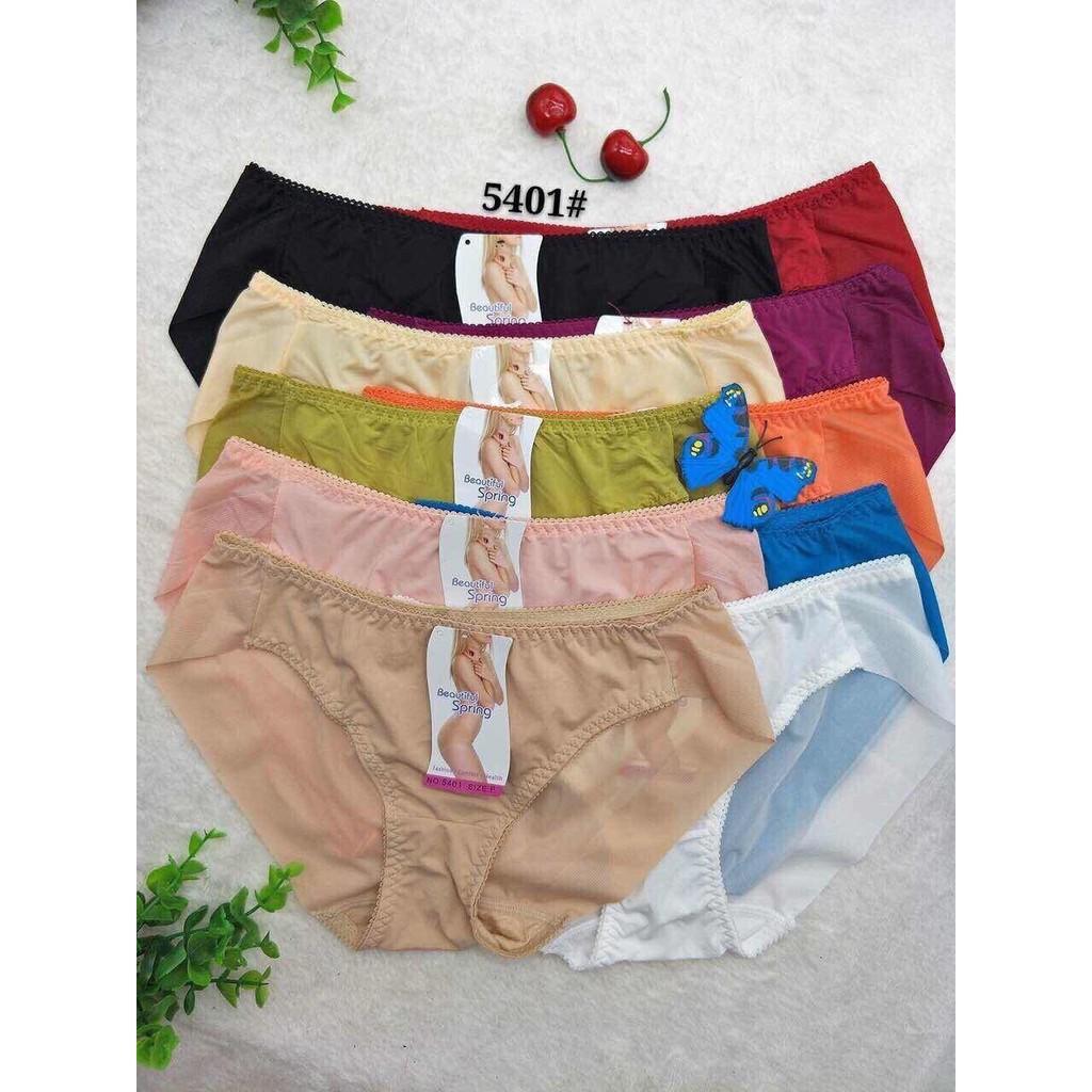 Combo 05 quần lót ko viền size fom to xxl màu ngẫu nhiên