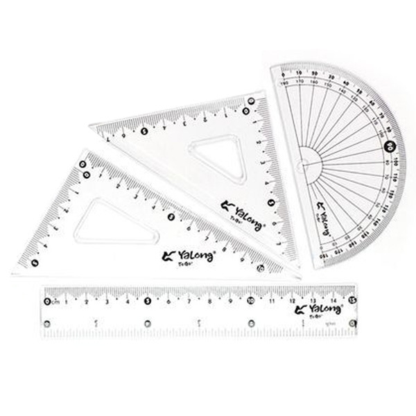 Bộ Compass 9 Món Hộp Thiếc - Yalong 19020