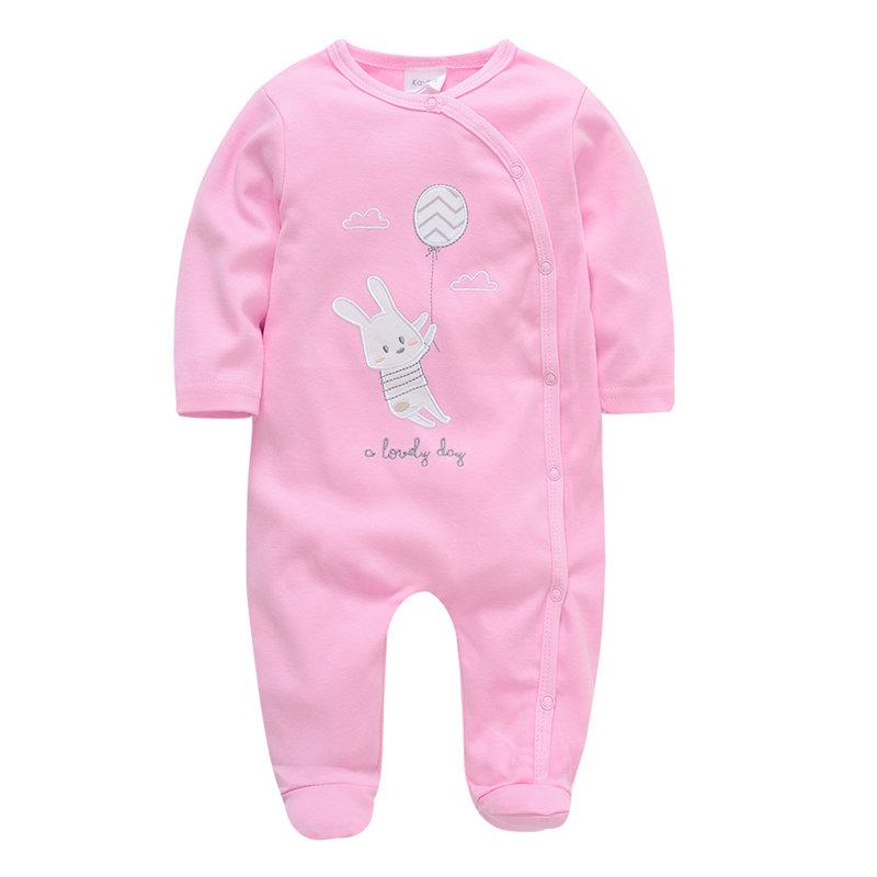 2021 Sơ Sinh Bé Gái Quần Áo Trẻ Sơ Sinh Cho Bé Bộ Đồ Ngủ Áo Liền Quần Áo Liền Quần Bebes Leo Lên Quần Áo Cotton Cho Bé Giấc Ngủ Mặc Bodysuit