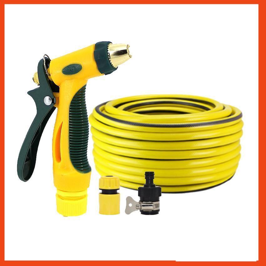 Bộ dây vòi xịt nước rửa xe,tưới cây tăng áp 3 lần 3-5m 206317