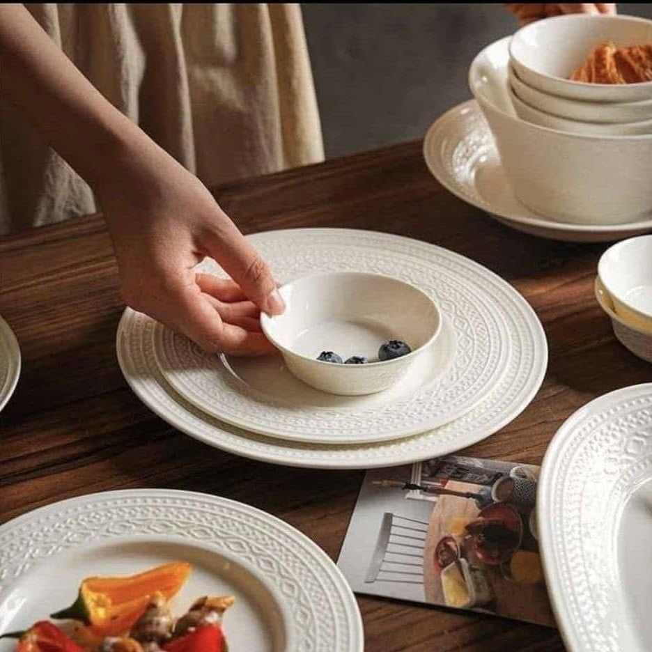 Set bát đĩa mikasa cực đẹp đỉnh chóp của Mỹ Hàng chính hãng