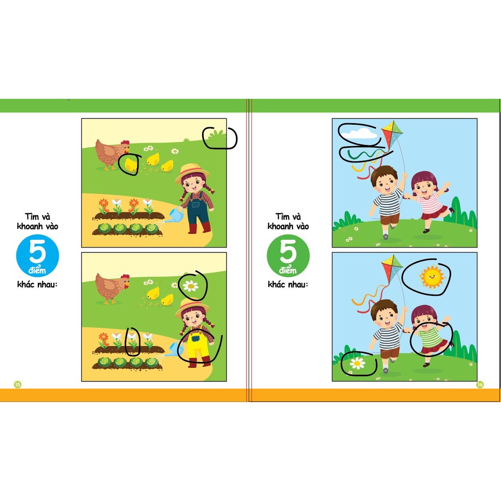 Bộ sách Trò chơi phát triển trí tuệ - Viết xóa được Wipe Clean (dành cho trẻ từ 2-6 tuổi) (4 cuốn + tặng 2 bút)