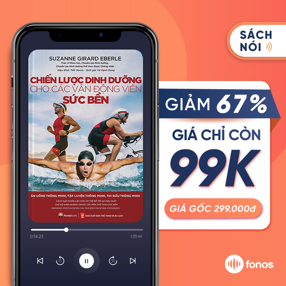 Sách nói Chiến Lược Dinh Dưỡng Cho Các Vận Động Viên Sức Bền