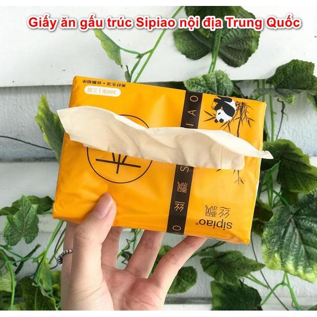 Giấy ăn gấu trúc siêu dai