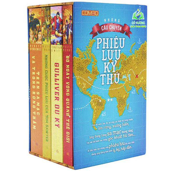 Sách- Combo Những câu chuyện phiêu lưu kì thú (Hộp 2)