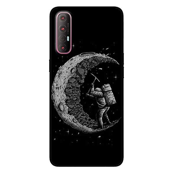 Ốp lưng dành cho Oppo Reno 3 Pro mẫu Đào Trăng