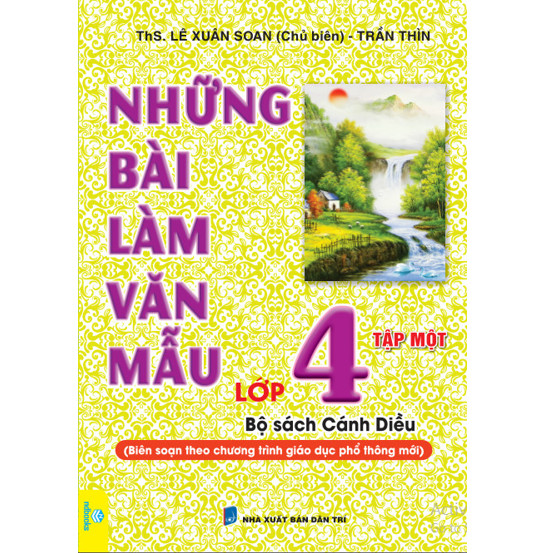 Sách - Những Bài Làm Văn Mẫu Lớp 4 - Biên soạn theo chương trình GDPT mới - Cánh Diều - ndbooks