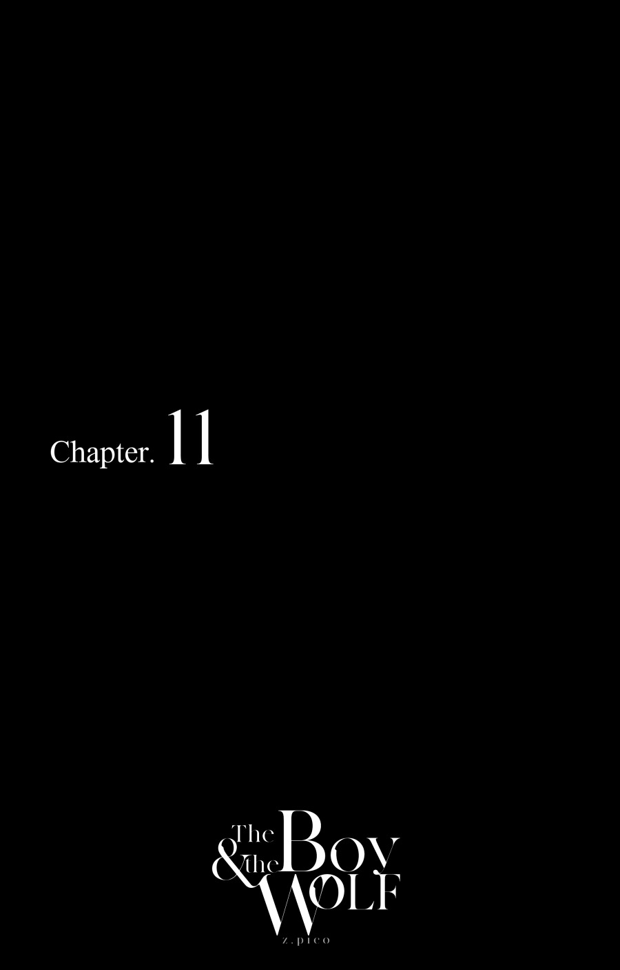 the boy & the wolf chapter 11.1 1
