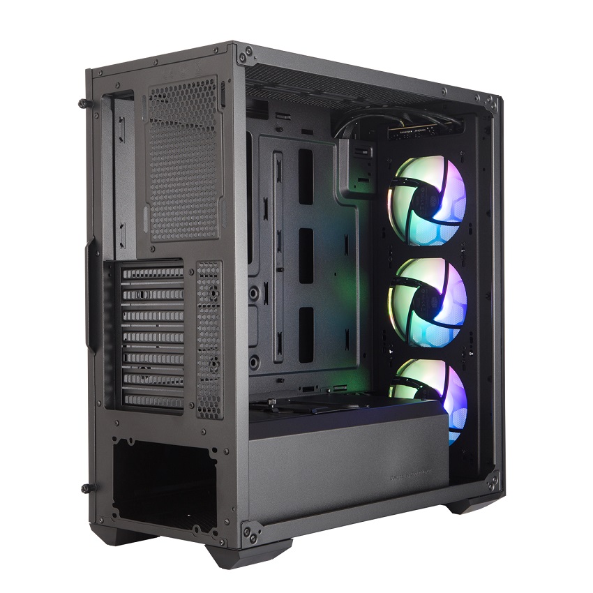 Vỏ case Cooler Master MasterBox MB511 TG ARGB - Hàng Chính Hãng