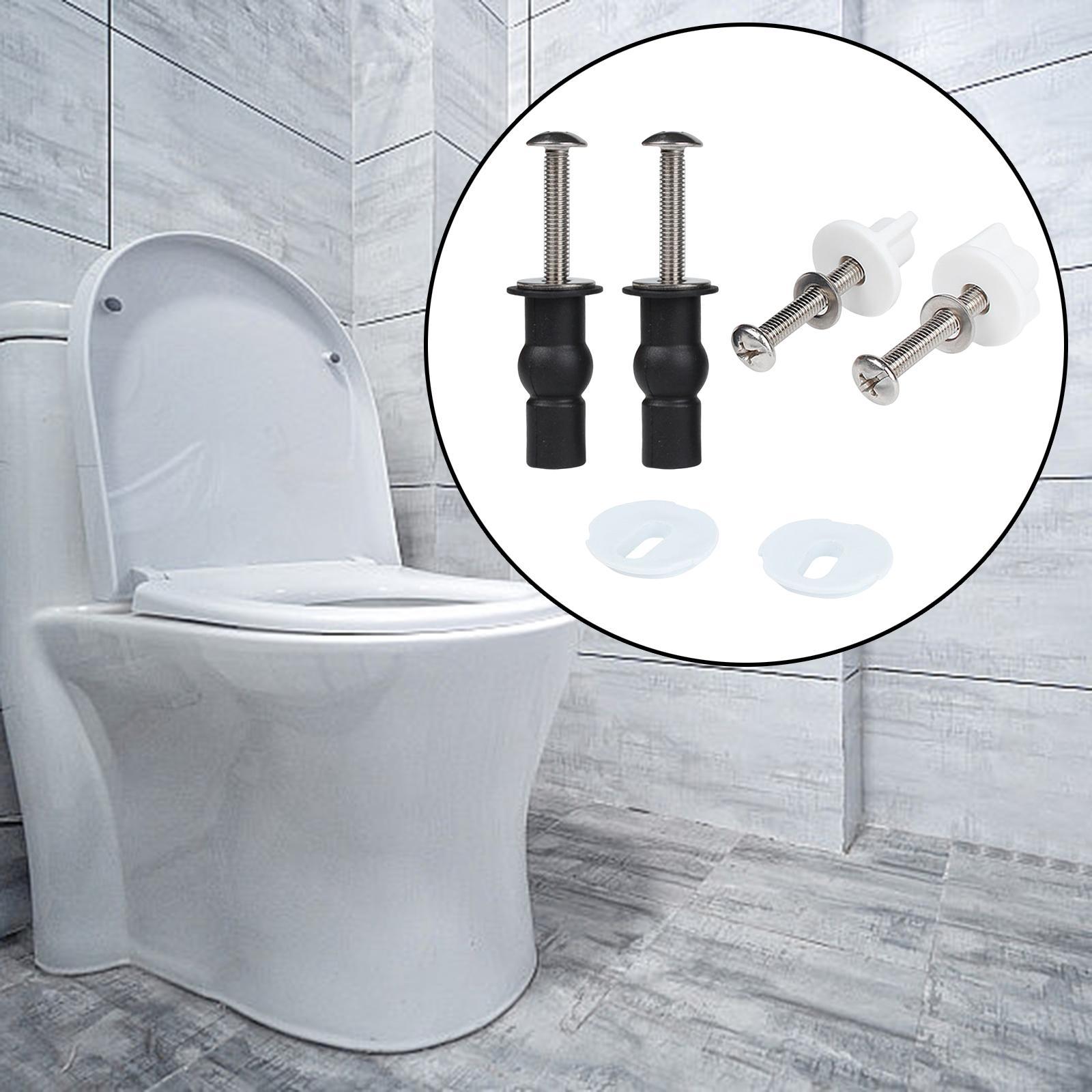 2x Toilet Seat Screws Bolts Fastener Replacement Toilet Hardware Replacement