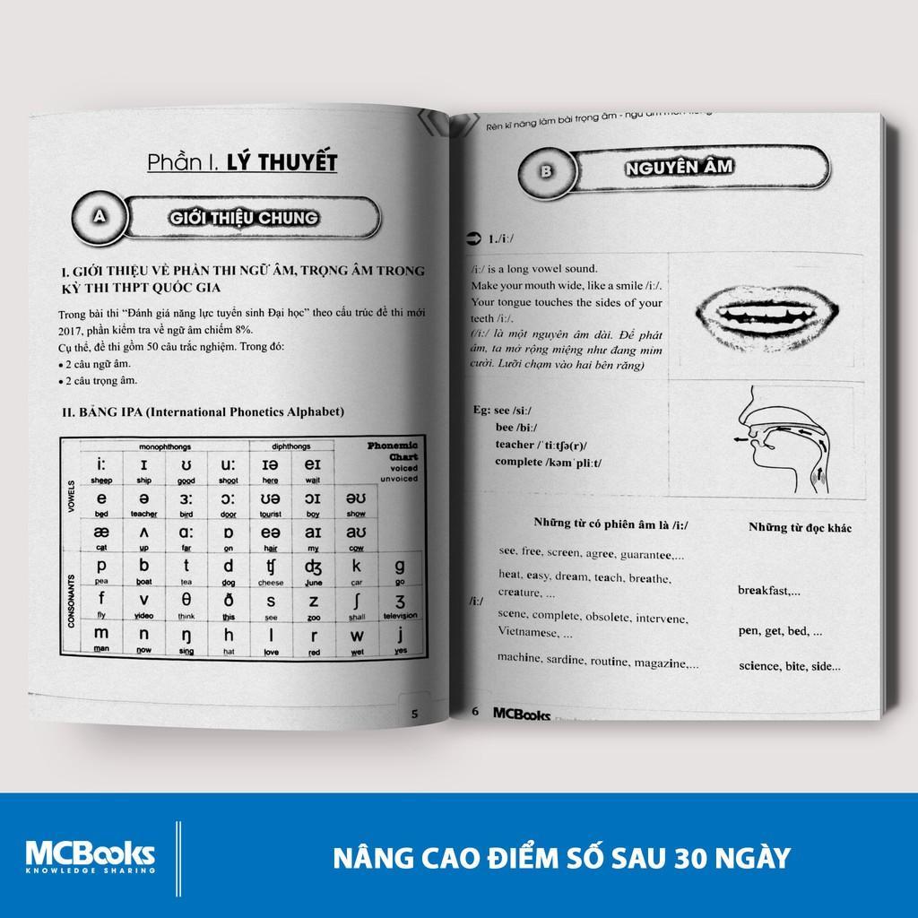 Rèn kỹ năng làm bài trọng âm ngữ âm môn tiếng Anh - Bản Quyền