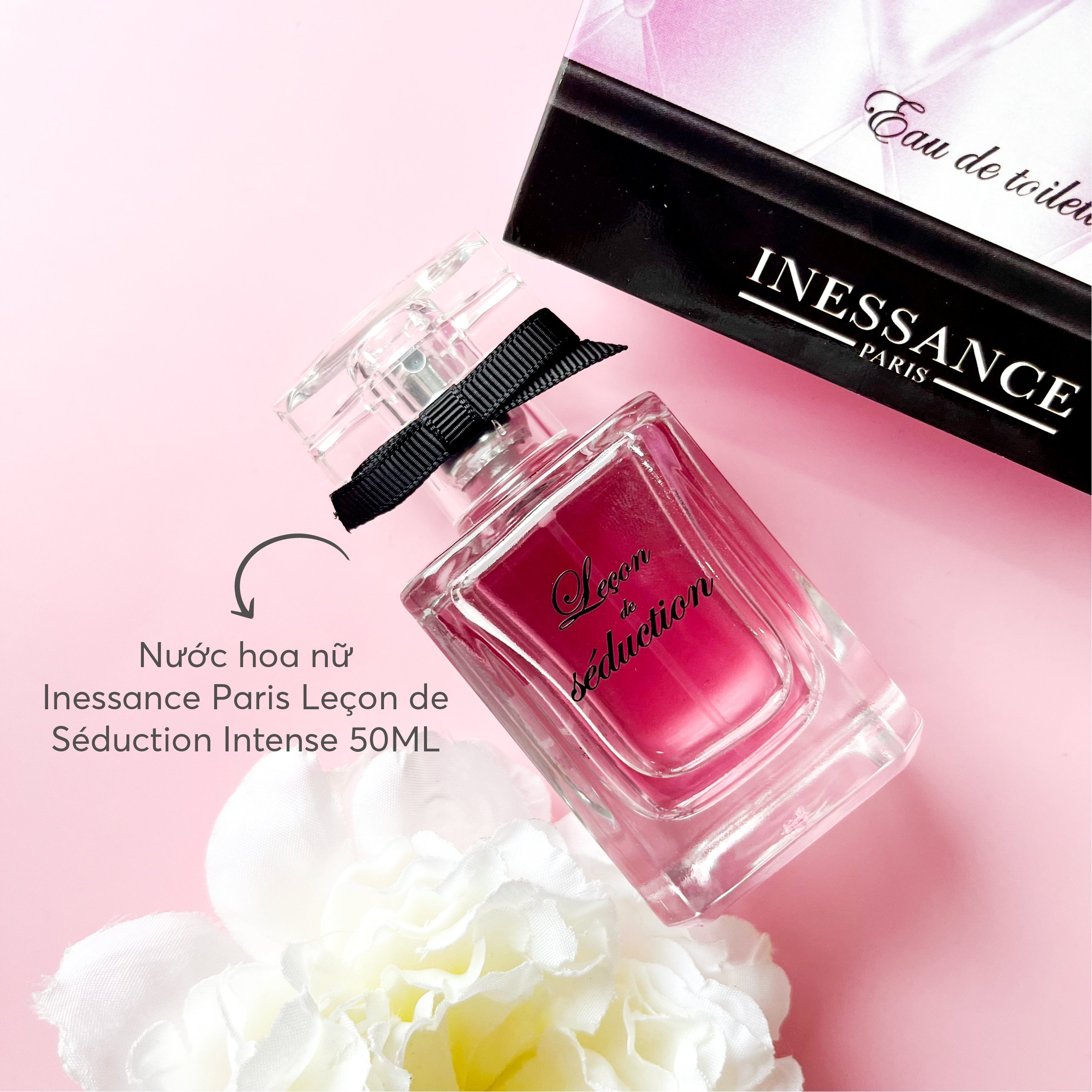 Nước hoa nữ hương hoa gợi cảm Inessance Paris Leçon de Séduction Intense dung tích 50ML
