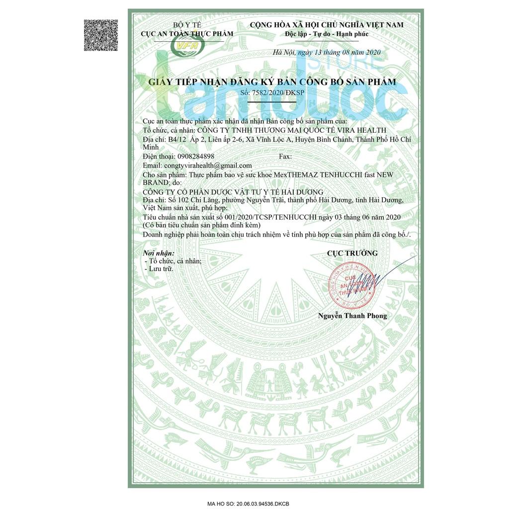 Bộ Sản Phẩm Giảm Đau Xương Khớp, Tê Bì Chân Tay, Đau Mỏi Vai Fast 30 Viên + Tê Nhức Chi Fast 50 Viên