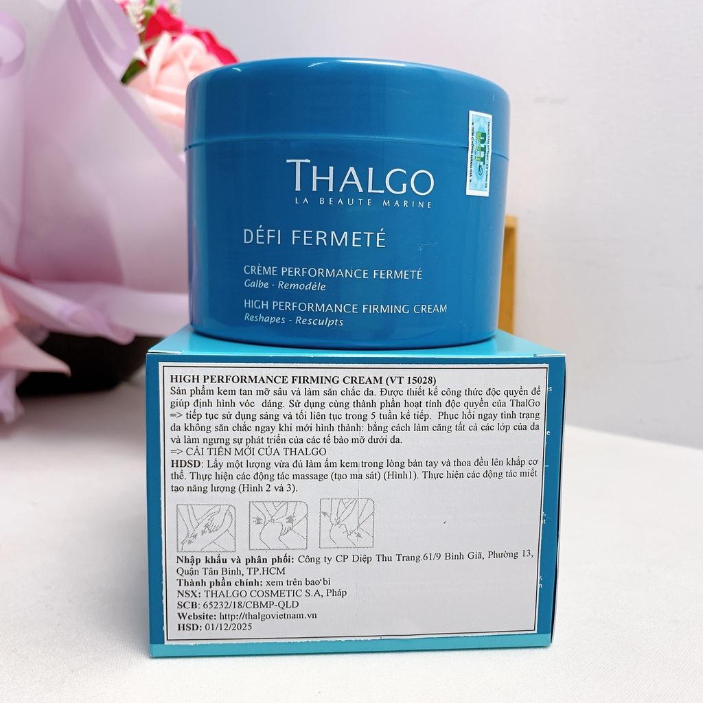 Kem giúp săn chắc da và thon gọn vóc dáng THALGO 200ml - High Performance Firming Cream