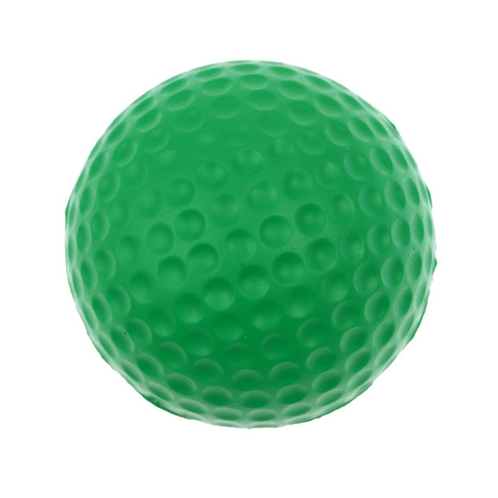 10Pcs White Soft PU Foam Golf Balls for Indoor Outdoor Training Practice