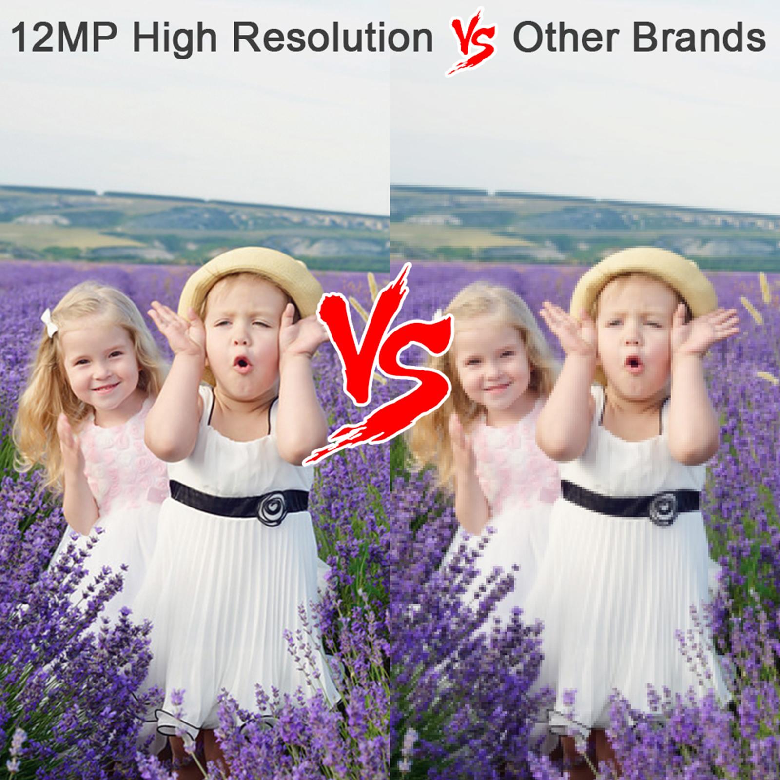 Kids Camera with 2 Inch LED Screen1080P Toy Portable Rechargeable Children FHD Digital Camera Camcorder for Girls Boys Birthday Support 32GB SD Card