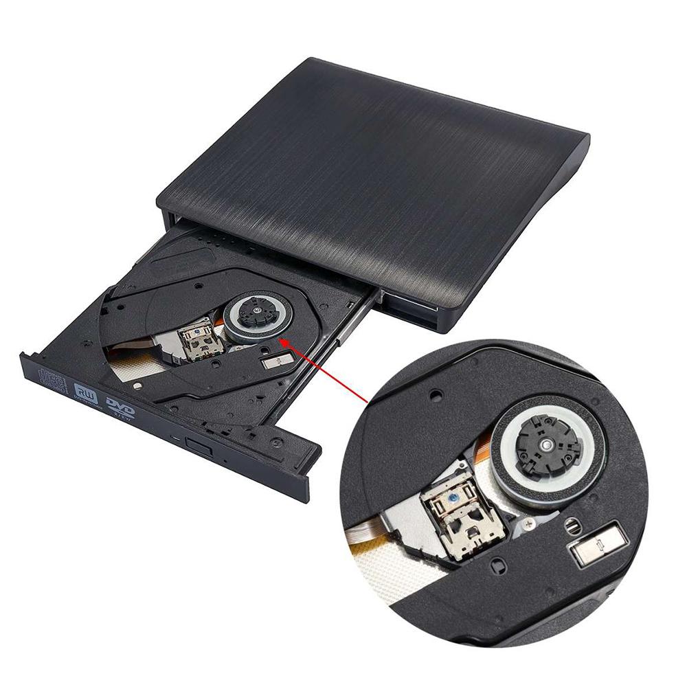 Ổ đĩa quang ngoài siêu mỏng Đầu CD / DVD cho Windows / Mac OS USB 3.0 Type-C