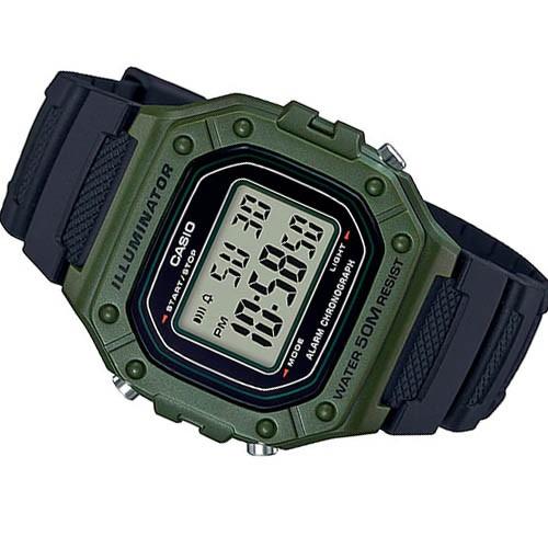 Đồng Hồ Casio Nam General W-218H-3AVDF