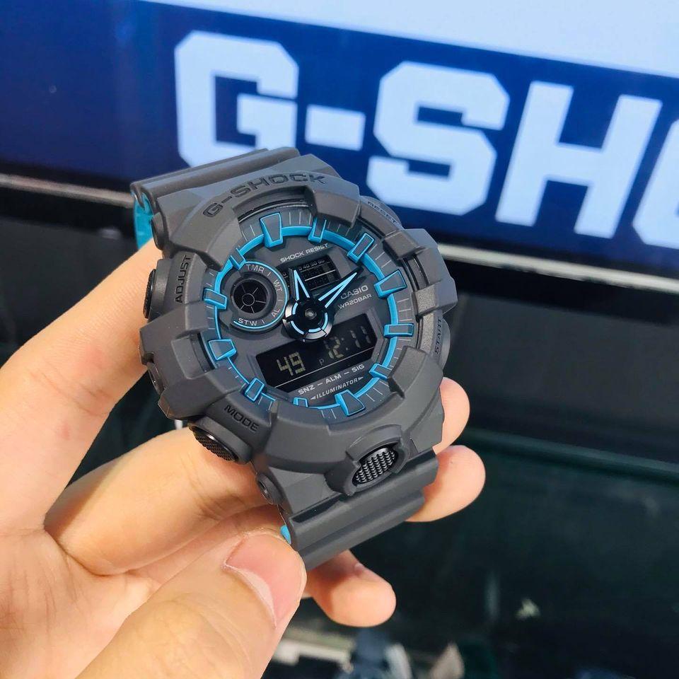 Đồng Hồ Nam Dây Nhựa Casio G-Shock GA-700SE-1A2DR  | GA-700SE-1A2