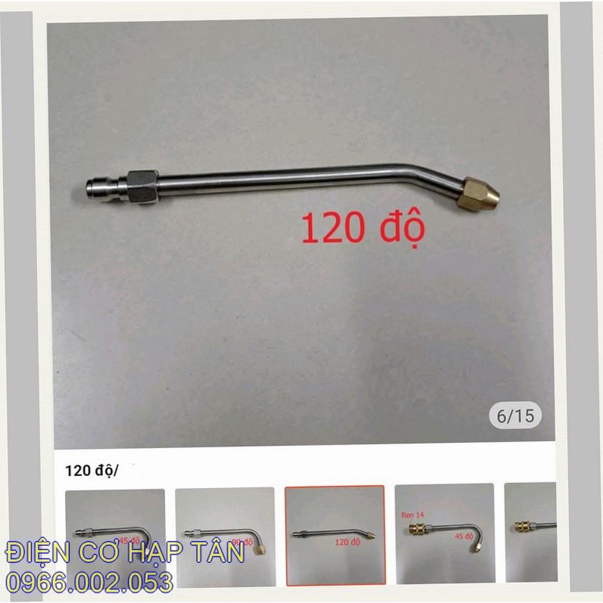Cần béc xịt rửa xe NGẮN 13CM , béc vệ sinh máy lạnh , máy giặt 45 ,90 ,120 độ