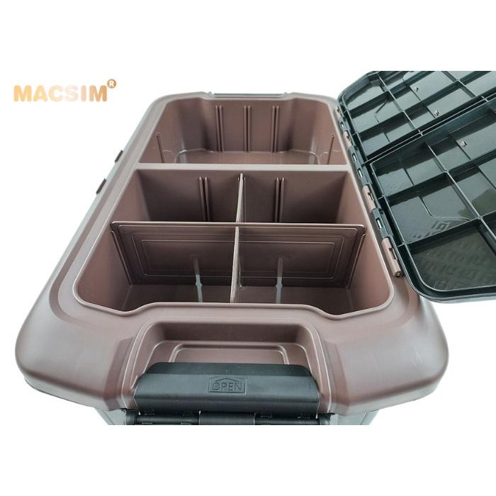Hộp đựng đồ trên ô tô 60 lít kích thước 59,5cm x ,5cm x 35cm - hộp đựng đồ trong cốp ô tô nhãn hiệu Macsim