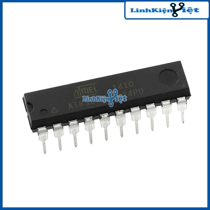 Ic chức năng AT89C4051-24PU chân cắm DIP20