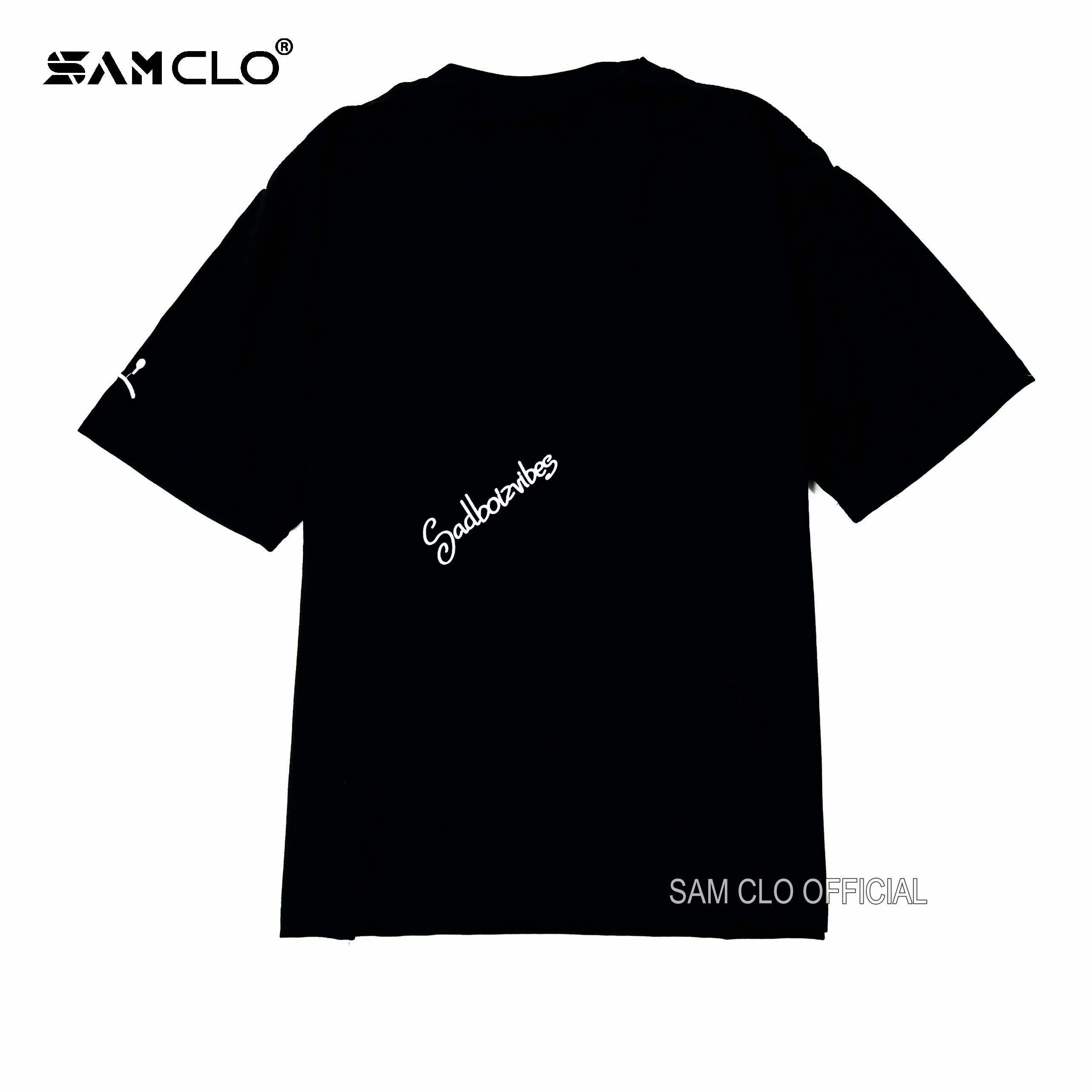 Áo thun nam nữ tay lỡ SAM CLO form rộng Unisex, mặc cặp, nhóm sadboiz SADBOIZVIBES TOSS TEE - 80% COTTON