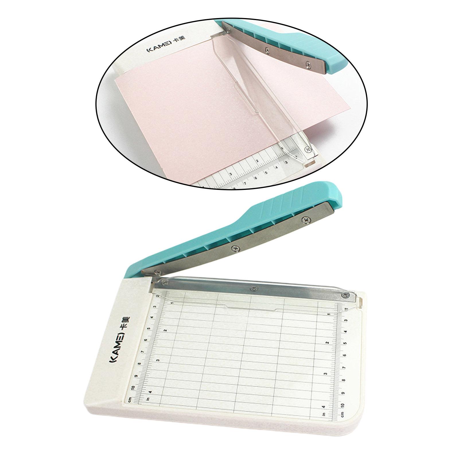 Portable 6'' Paper Trimmer Guillotine Photo Cutter for Label Coupon Laminated Paper Home Office