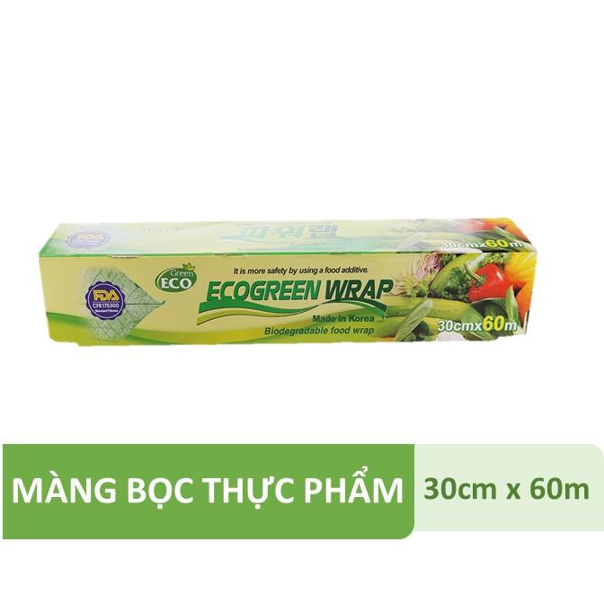 Combo Màng bọc thực phẩm, túi zipper và găng tay Green Eco