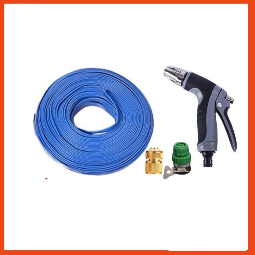 Bộ dây vòi xịt nước rửa xe,tưới cây tăng áp 3 lần 7-10m 206817