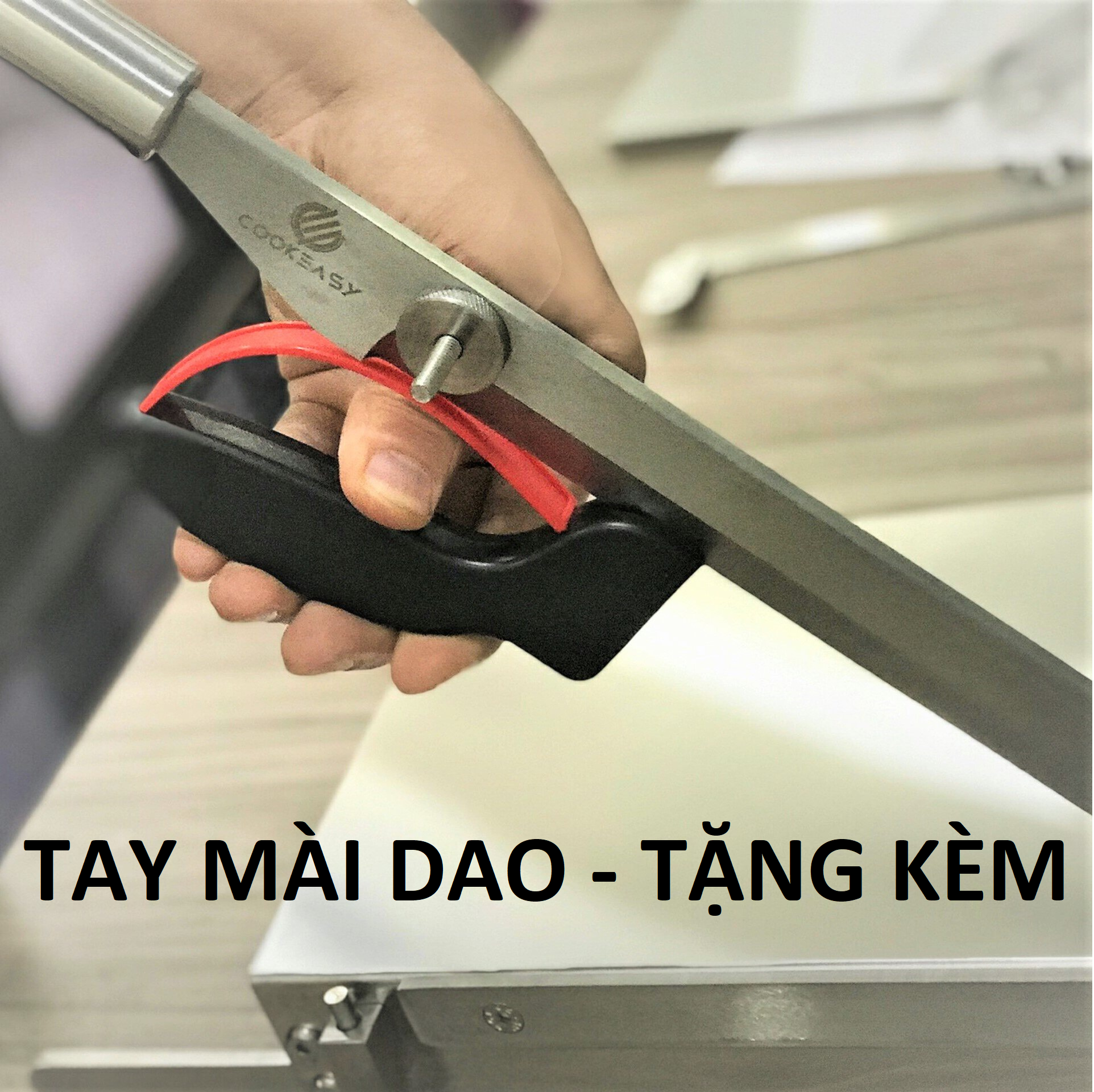 Bàn Dao Chặt Gà - Dao chặt chân giò đa năng. Dụng cụ Chặt Gà Chuyên Dụng Chính hãng