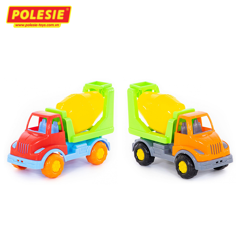Xe Ô tô Tải Trộn Xi Măng Leon , Đồ Chơi Trẻ Em Nhập Khẩu Châu Âu CHÍNH HÃNG POLESIE 52865