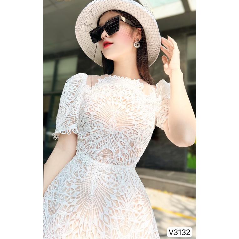 Đầm Ren Thiết Kế Eli Dress 2 dây Chất Liệu Ren Độc Đáo - Váy Ren Thiết Kế Độc Lạ, Trẻ Trung