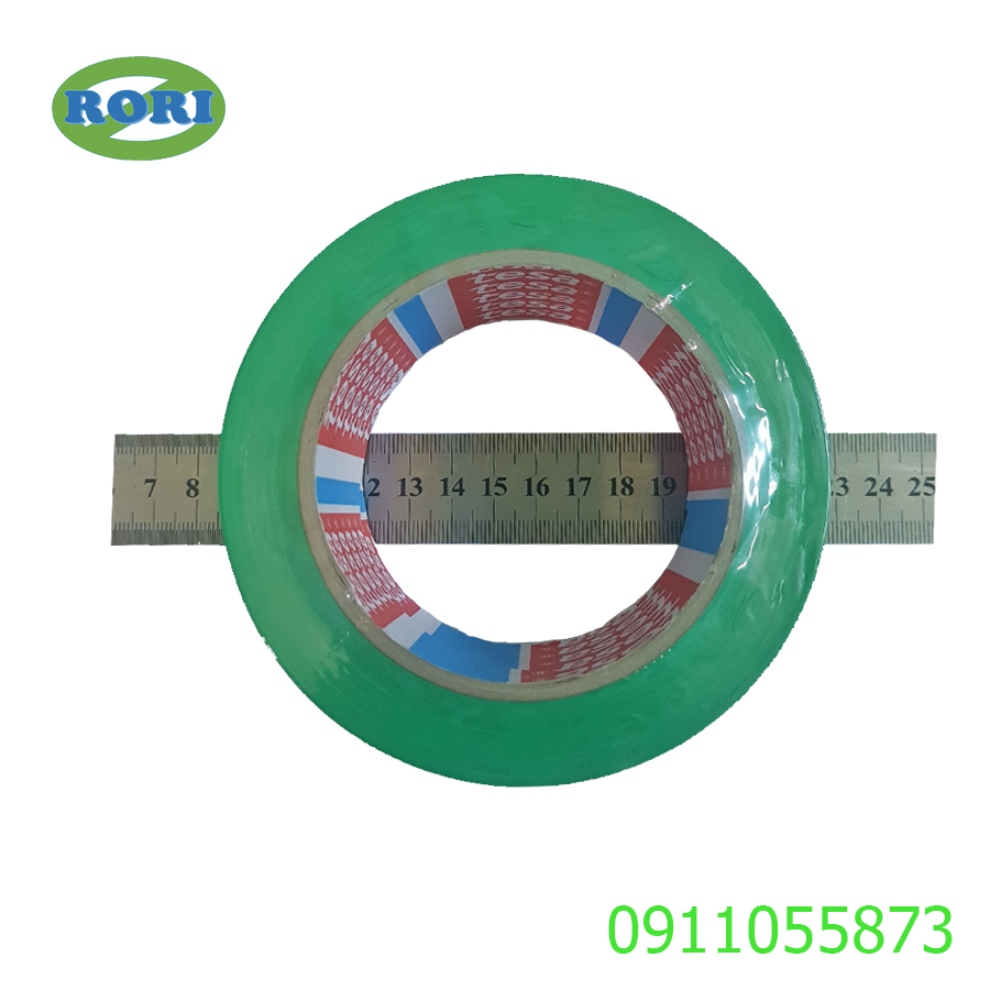 Băng Keo PVC Tesa 60760 size 33m x 50mm màu green - Thay thế băng keo 3M