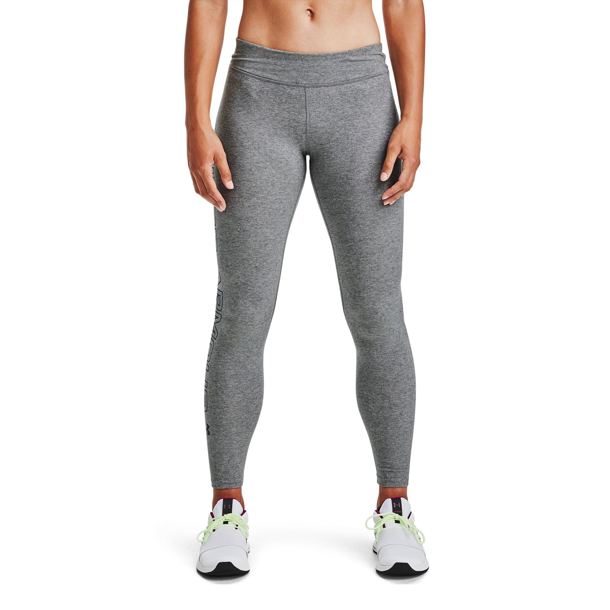 Quần legging thể thao nữ Under Armour Favorite Wordmark - 1356403-090