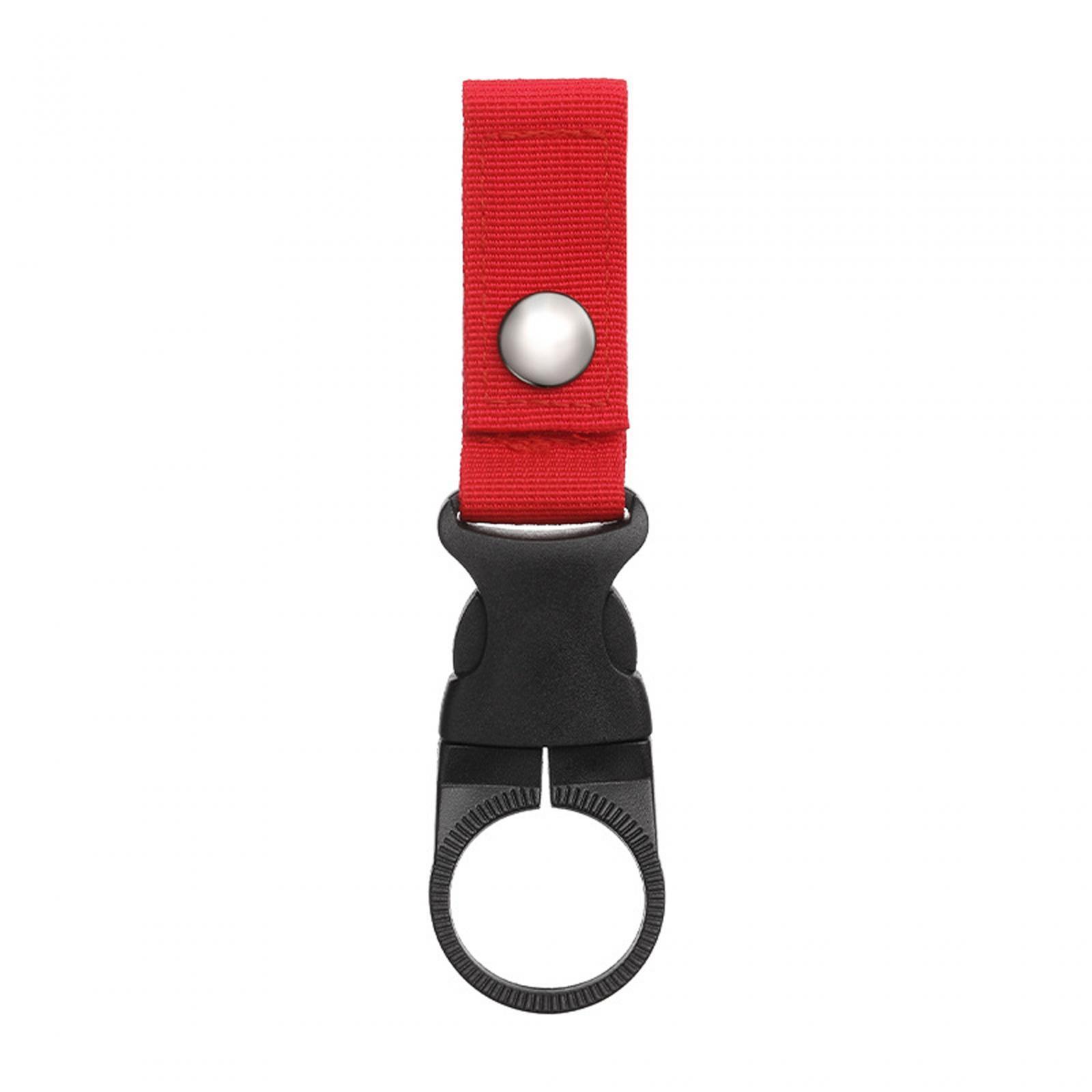 Outdoor Camping Water Bottle Holder Clip Hiking Carabiner Belt Buckle