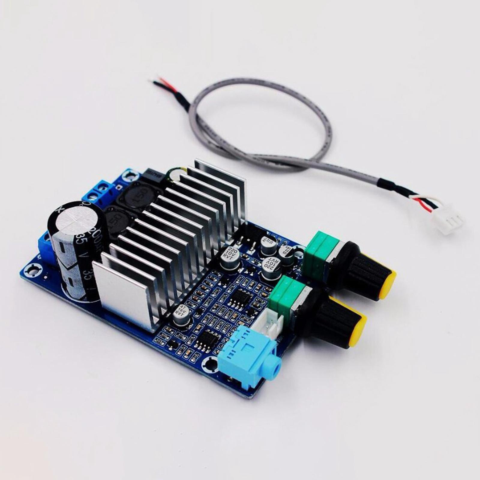 Amplifier Board 100W DC12-24V Stereo Subwoofer Audio for Home Audio DIY Car