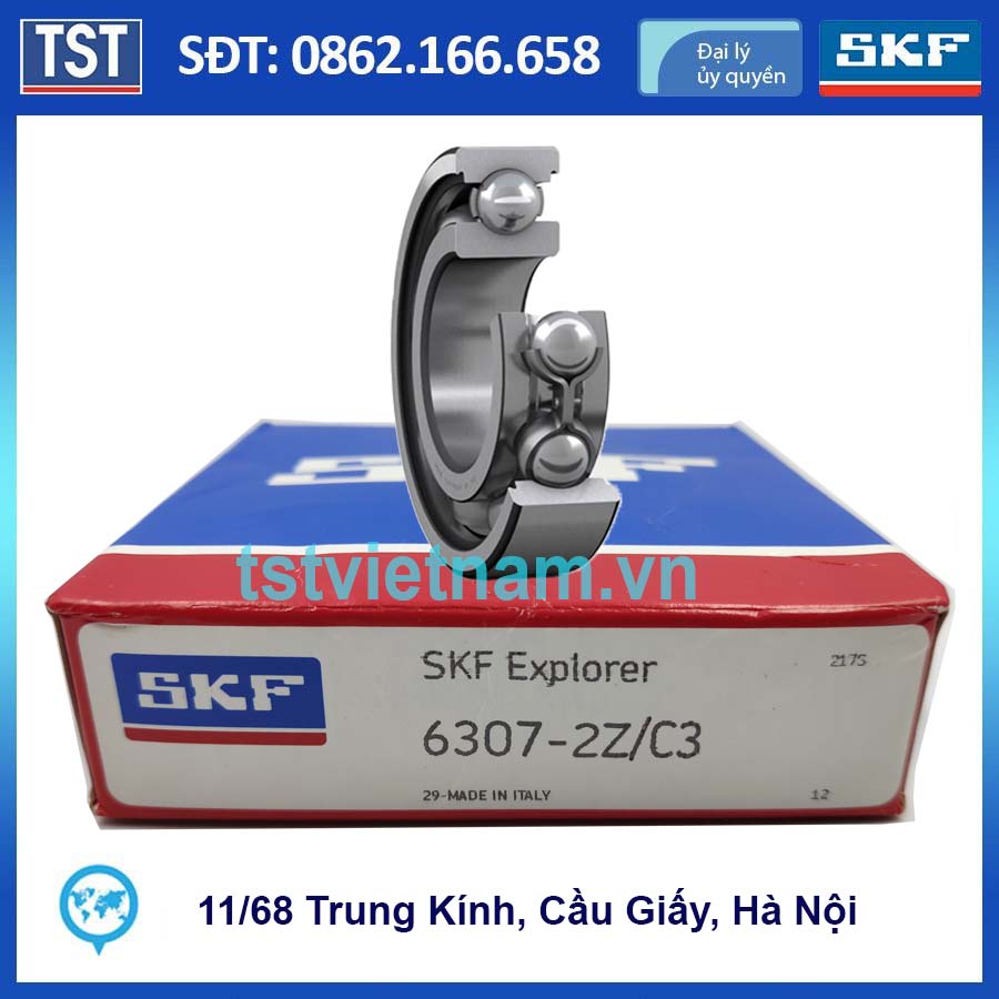 Vòng bi bạc đạn SKF 6307-2Z_C3