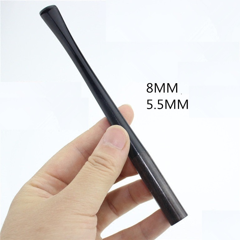 tẩu thuốc gỗ cẩm lai cao cấp sang trọng gắn điếu dài 16 cm