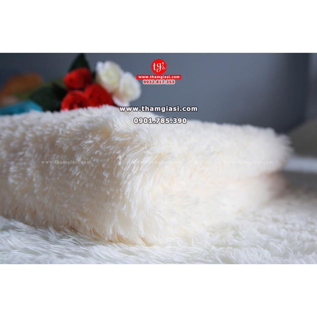 Thảm Lông Xù Cao Cấp | Loại Đế Dày | Thảm Trang Trí Phòng Khách - Phòng Ngủ - Thảm Trải Sofa - Thảm Dành Cho Bé