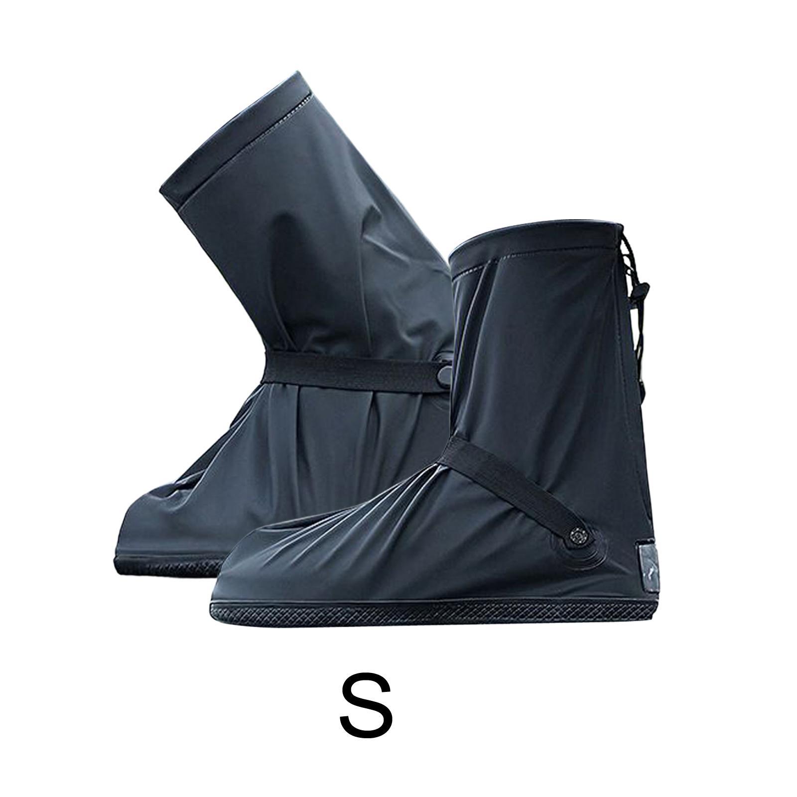Waterproof Boots Covers ,Rain Shoe Cover, Galoshes ,Foldable ,Slip Resistance ,Shoe Protectors Overshoes Reusable Rain Boots for Fishing Mud Snow