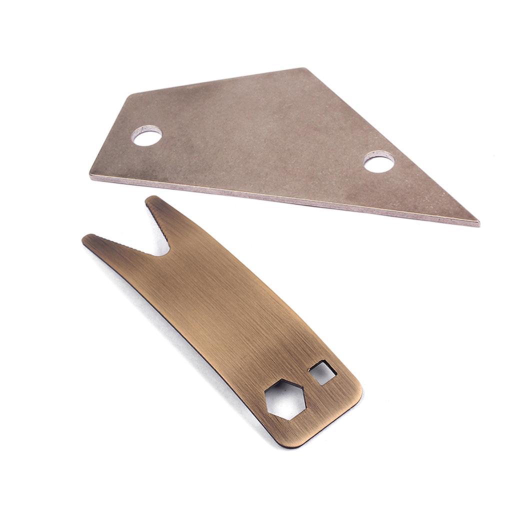 Multi-tool Spanner Wrench Luthier+Stainless Steel Fret Rocker Leveling Tool